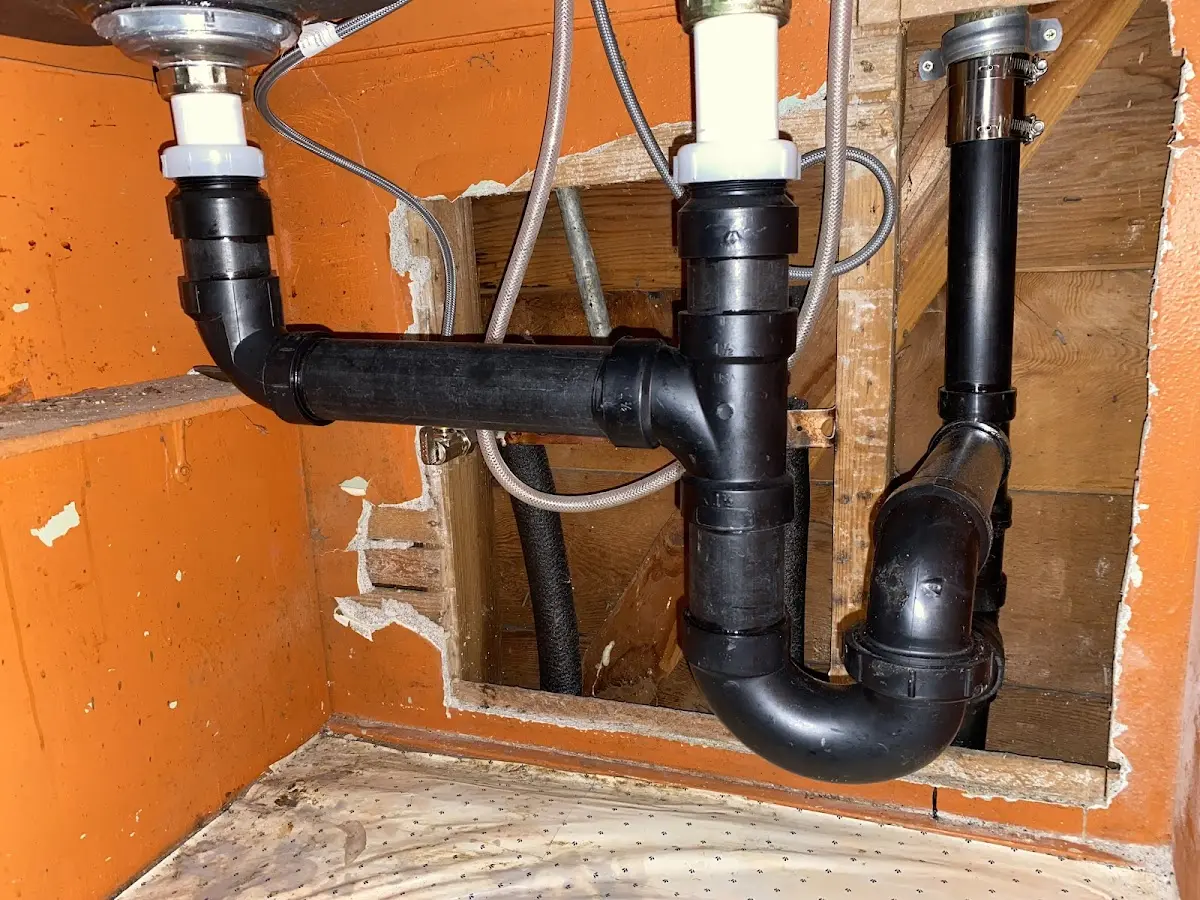 Professional Plumbing Inspection equipment and tools on the job in Cape Elizabeth